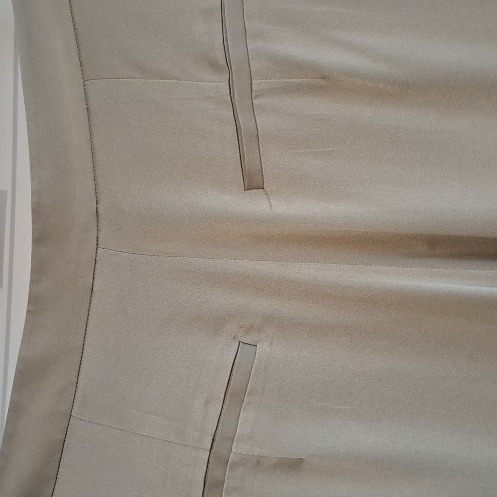 NWT Celadon Wide Leg Silk Trousers (Celadon/Sage Green) - Silk Maison - Picture 9 of 11